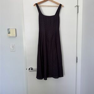 Peppermayo Black Dress with Red Dots